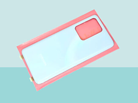 Tkgz - Samsung Galaxy S20 UTRA Arka Kapak Batarya Kapağı -  MAVİ