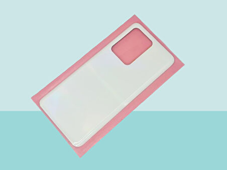 Tkgz - Samsung Galaxy S20 UTRA Arka Kapak Batarya Kapağı - BEYAZ