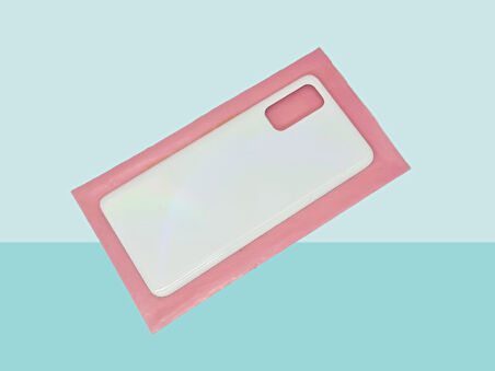 Tkgz - Samsung Galaxy S20 Arka Kapak Batarya Kapağı -  BEYAZ