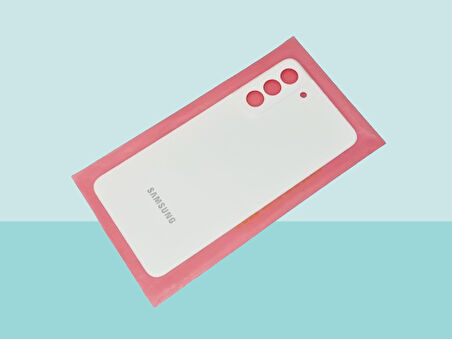 Tkgz - Samsung Galaxy S21 FE Arka Kapak Batarya Kapağı - BEYAZ