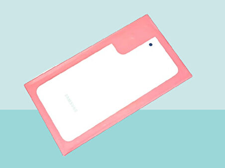 Tkgz - Samsung Galaxy S22 PLUS Arka Kapak Batarya Kapağı -  BEYAZ