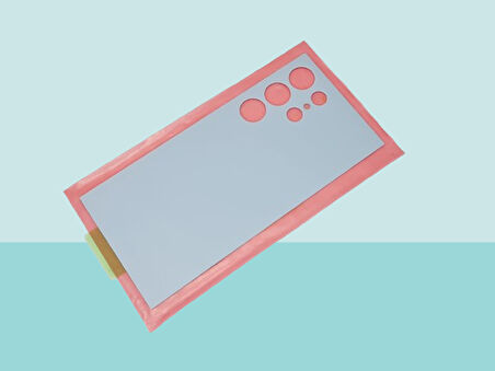 Tkgz - Samsung Galaxy S24 PLUS Arka Kapak Batarya Kapağı - MAVİ