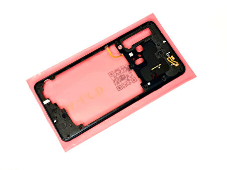 Tkgz - Samsung Galaxy A9 A920 2018 FULL KASA Arka Kapak Batarya Kapağı - SİYAH