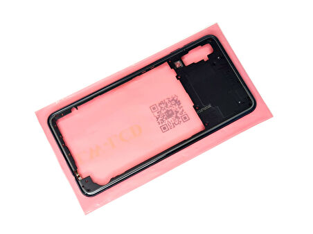 Tkgz - Samsung Galaxy A7 A750 (2018) FULL KASA Arka Kapak Batarya Kapağı - SİYAH