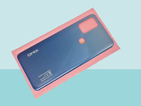 Tkgz - Omix X500 Arka Kapak Batarya Kapağı - MAVİ