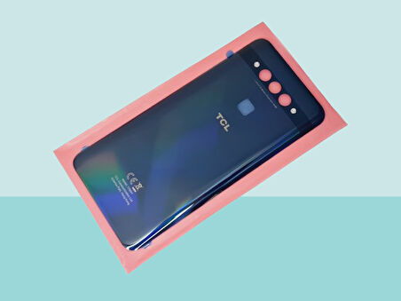 Tkgz - Tcl Plex 780H Arka Kapak Batarya Kapağı - MAVİ