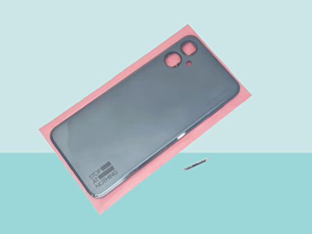 Tkgz - Tecno SPARK 9T FULL KASA Arka Kapak Batarya Kapağı - SİYAH