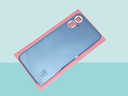 Tkgz - Tecno SPARK 9T FULL KASA Arka Kapak Batarya Kapağı - MAVİ