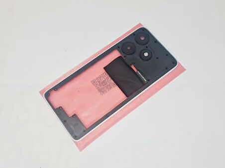 Tkgz - Tecno SPARK 10 PRO FULL KASA Arka Kapak Batarya Kapağı - BEYAZ