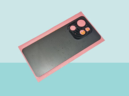 Tkgz - Tecno SPARK 20 PRO  Arka Kapak Batarya Kapağı - SİYAH