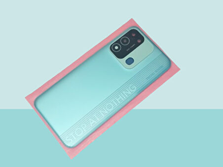 Tkgz - Tecno SPARK 8C FULL KASA Arka Kapak Batarya Kapağı -  YEŞİL