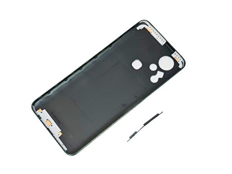 Tkgz - Infinix HOT 11S FULL KASA Arka Kapak Batarya Kapağı - YEŞİL