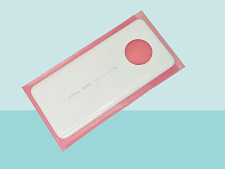 Tkgz - Infinix NOTE 7 Arka Kapak Batarya Kapağı - BEYAZ