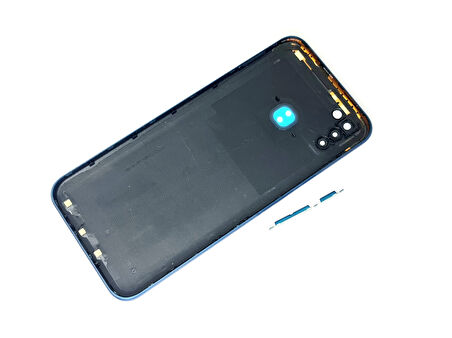 Tkgz - Infinix Smart 5 FULL KASA Arka Kapak Batarya Kapağı - MAVİ