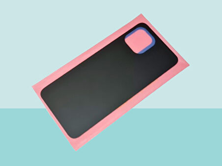 Tkgz - Reeder S23 PRO max Arka Kapak Batarya Kapağı - SİYAH