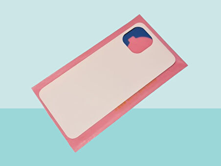 Tkgz - Reeder S23 PRO max Arka Kapak Batarya Kapağı - PEMBE