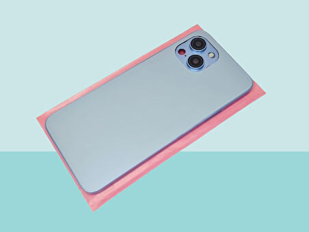 Tkgz - Reeder S23 Max PRO FULL KASA Arka Kapak Batarya Kapağı - MAVİ