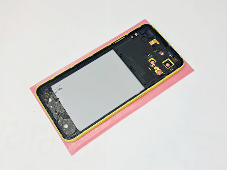 Tkgz - Reeder S23 Max PRO FULL KASA Arka Kapak Batarya Kapağı - SARI