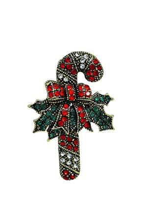 Parıltılı Şeker Kamışı Broş