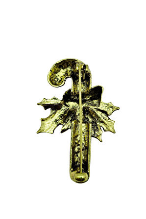 Parıltılı Şeker Kamışı Broş