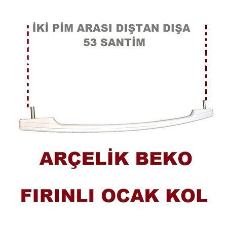 ARÇELİK FIRIN KOLU , BEKO , ARÇELİK PİMLİ FIRIN TUTMA KOL SAPI ,