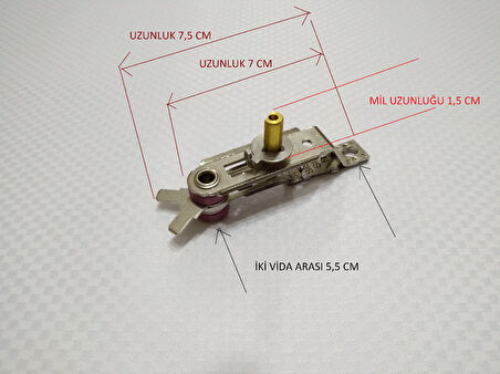 Lider Tost Makinesi Termostat , Mil Uzunluğu 1,5 cm , 220 VOLT -