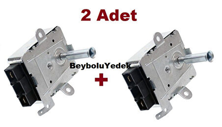 2 ADET Kuluçka Çevirme Motoru uç Dahil , 220 Volt , Dakikada 2