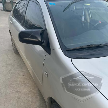 Toyota Corolla E120 2002-2006 Sinyalsiz Uyumlu Batman Yarasa Ayna Kapağı Piano Black ABS Plastik