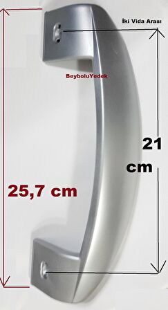 Beko  Buzdolabı Kapı Kolu Gri Renk Buzdolabı Kol