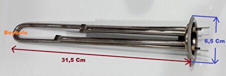 Profilo Termosifon Rezistans 1300 Watt Şofben Rezistansı