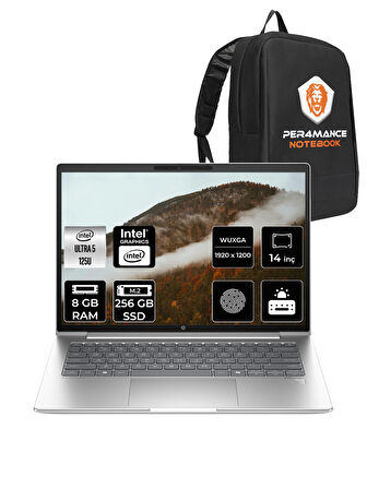 HP ProBook 440 G11 İntel Core Ultra 5 125U 8GB 256GB SSD 14'' WUXGA FDOS SA22YQ & PER4 ÇANTA