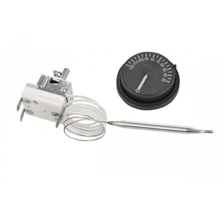 Çay Kazanı Termostat 30 - 120 Derece ısı Ayar Otomatik