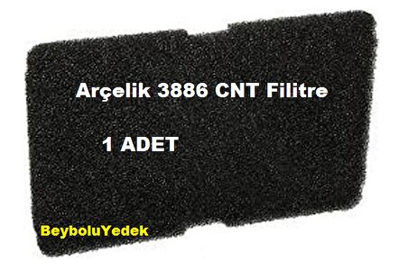 Arçelik 3886 CNT Kurutma Makinesi Sünger Filtre , 3886CNT Süngeri