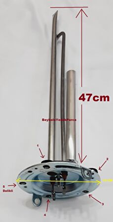 Arçelik  Anot Çubuklu Termosifon Rezistansı 1800 Watt ORJİNAL