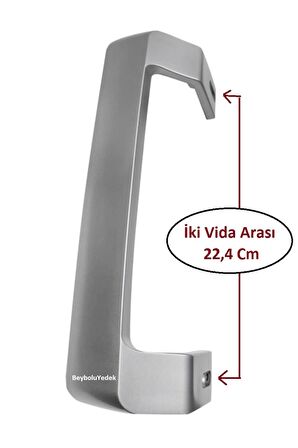 Beko 9540 NM Buzdolabı Kapı Kolu Gri Renk Buzdolabı Kol