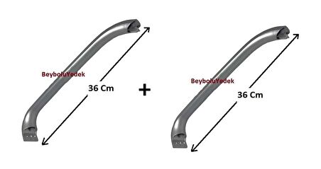 Bosch Profilo Siemens Buzdolabı Kapı Kolu GRİ Renk Buzdolabı Kol