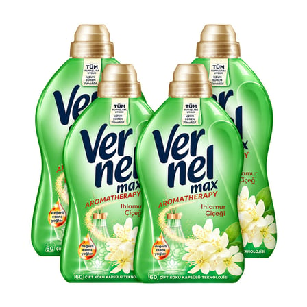 Vernel Max Aromatherapy 1440 ml Ihlamur Çiçeği x 4 Adet