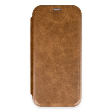 Apple iPhone 16 Pro Kılıf Flip Cover - Taba