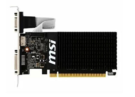 MSI GEFORCE GT710 2GD3H LP 2GB DDR3 64BIT 1XVGA 1XHDMI 1XDVI EKRAN KARTI