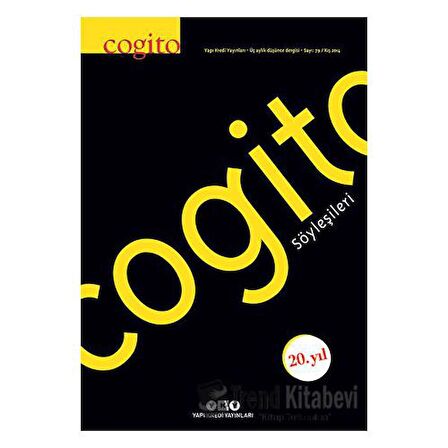 Cogito Sayı: 79 Cogito Söyleşileri