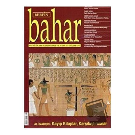 Berfin Bahar Aylık Kültür, Sanat ve Edebiyat Dergisi Sayı: 127