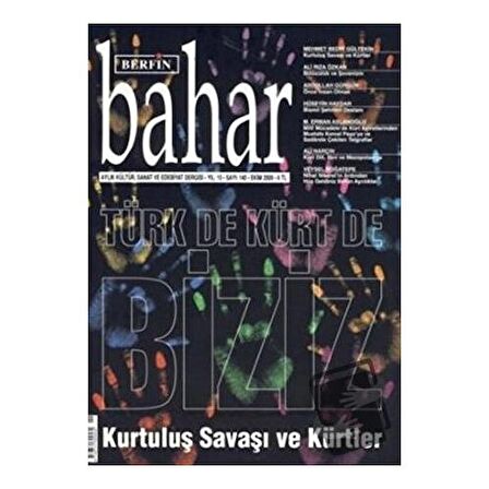 Berfin Bahar Aylık Kültür, Sanat ve Edebiyat Dergisi Sayı: 140