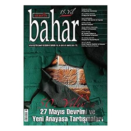 Berfin Bahar Aylık Kültür, Sanat ve Edebiyat Dergisi Sayı: 147