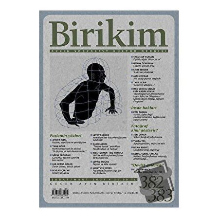 Birikim Aylık Sosyalist Kültür Dergisi Sayı: 382-383 Şubat-Mart