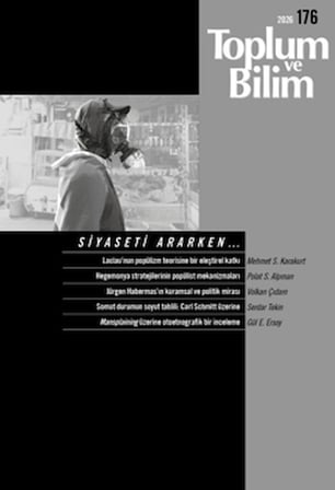 Toplum ve Bilim Dergisi Sayı: 176