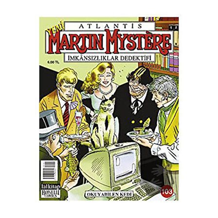 Atlantis Yeni Martin Mystere Yeni Seri Sayı: 103 Okuyabilen Kedi