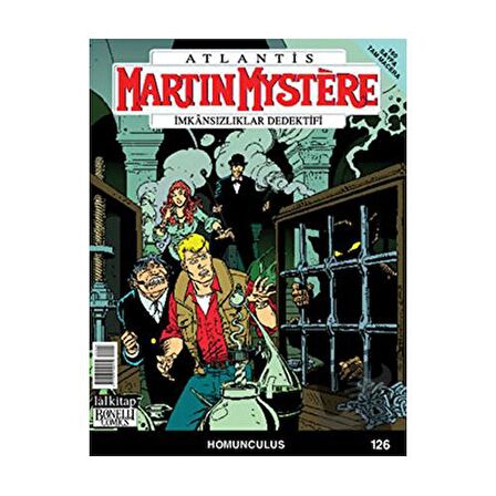 Martin Mystere İmkansızlıklar Dedektifi Sayı: 126 - Homunculus