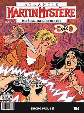 Atlantis Martin Mystere Sayı: 154 İmkansızlıklar Dedektifi - Siborg Projesi