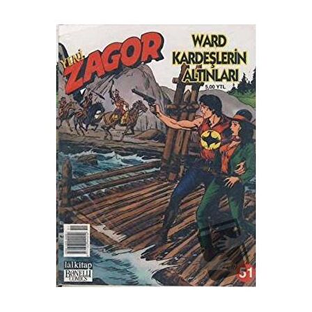 Yeni Zagor Sayı: 51 Ward Kardeşlerin Altınları