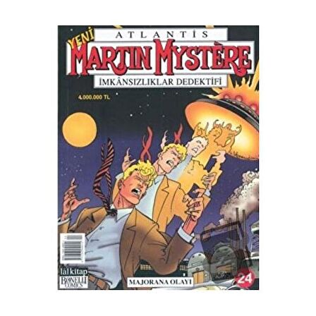 Martin Mystere Majorana Olayı Sayı: 24 İmkânsızlıklar Dedektifi